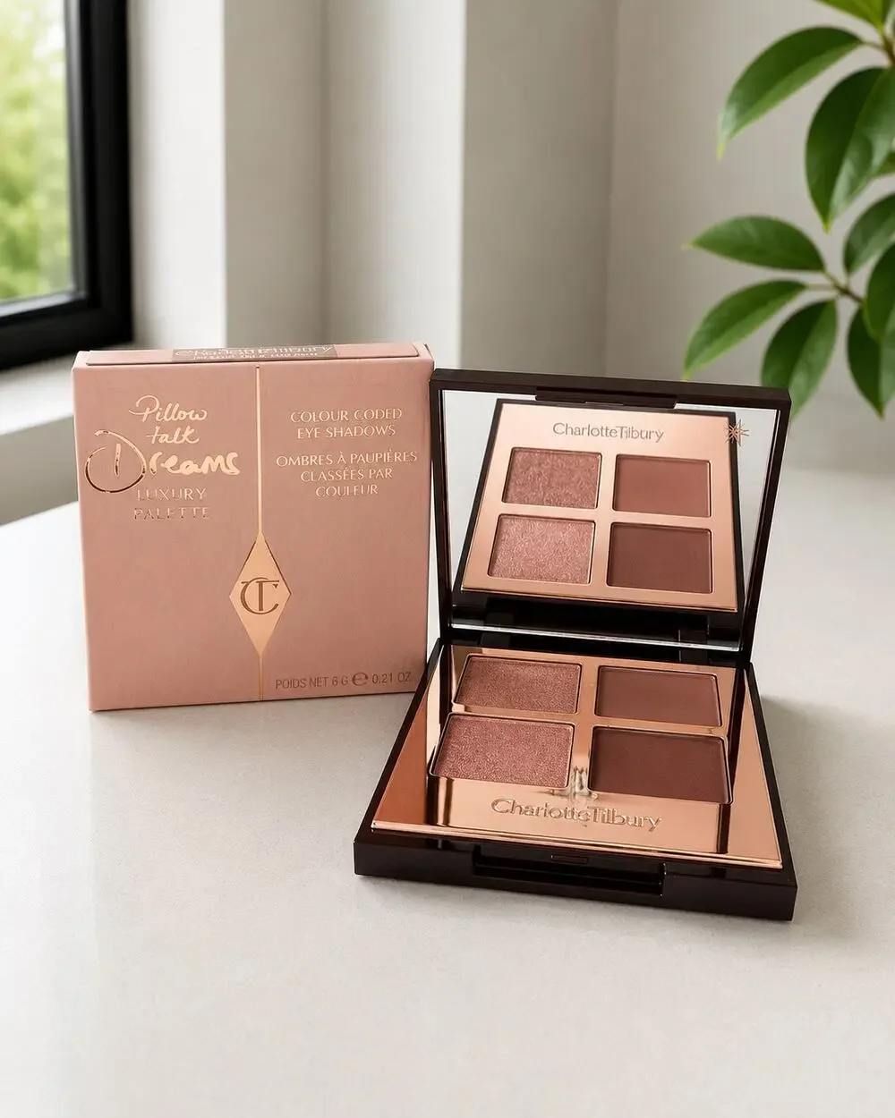 $58 Charlotte Tilbury Pillow Talk Dreams Luxury Eyeshadow Palette New